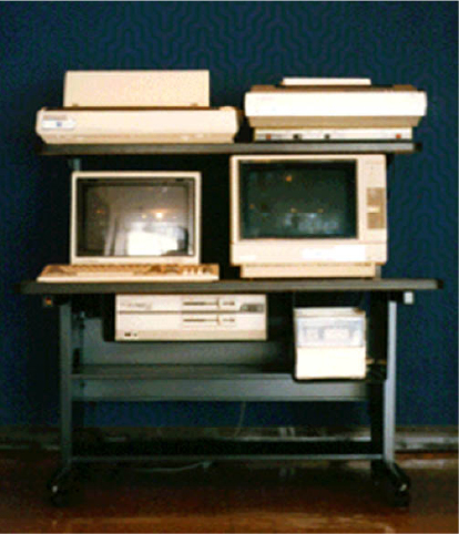 先染織物デザインシステム（1985年）